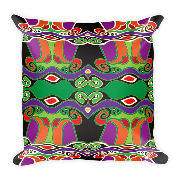 Square Pillow-Carnivale
