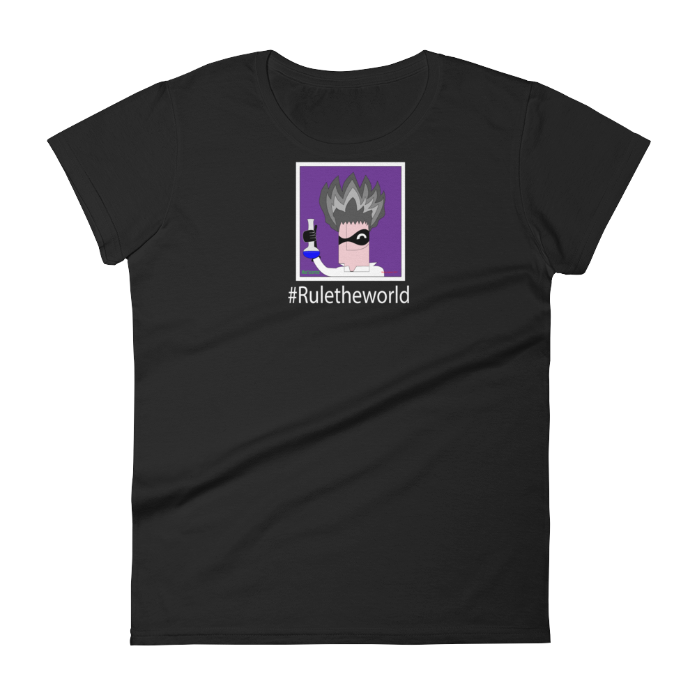 T-Shirt-Mad Scientist Purple