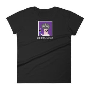 T-Shirt-Mad Scientist Purple