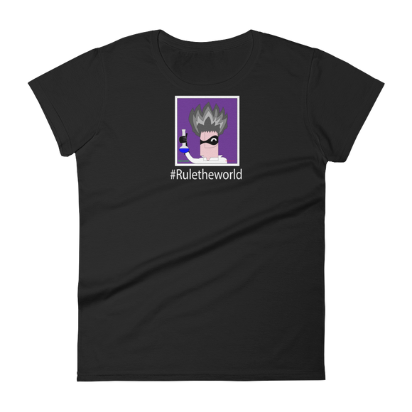 T-Shirt-Mad Scientist Purple