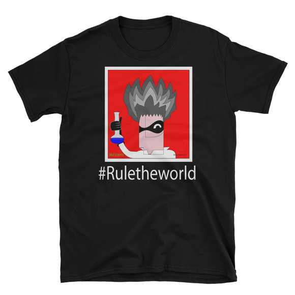 T-Shirt-Mad Scientist Red