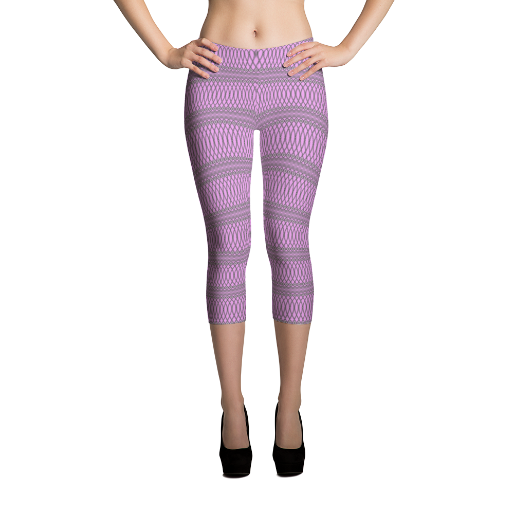 Capri Leggings-Nubian Princess Pink