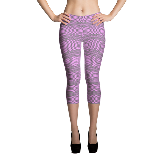 Capri Leggings-Nubian Princess Pink