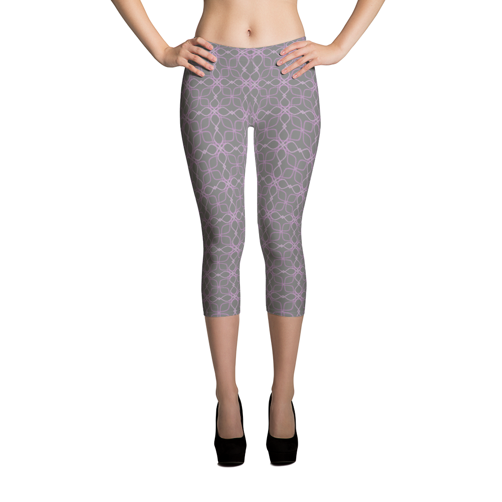 Capri Leggings-Imperialistic Pink