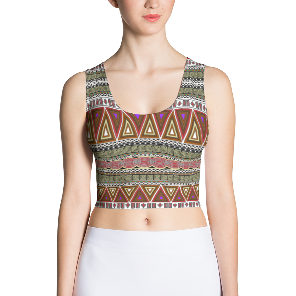 CropTop-Ethnic Design