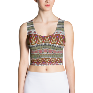 CropTop-Ethnic Design