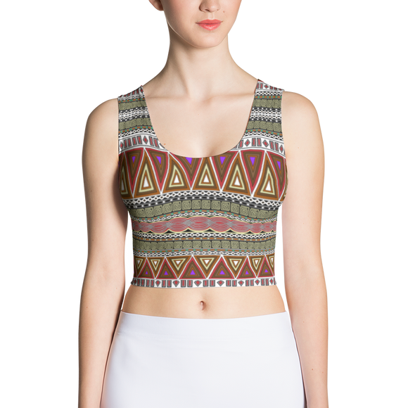CropTop-Ethnic Design