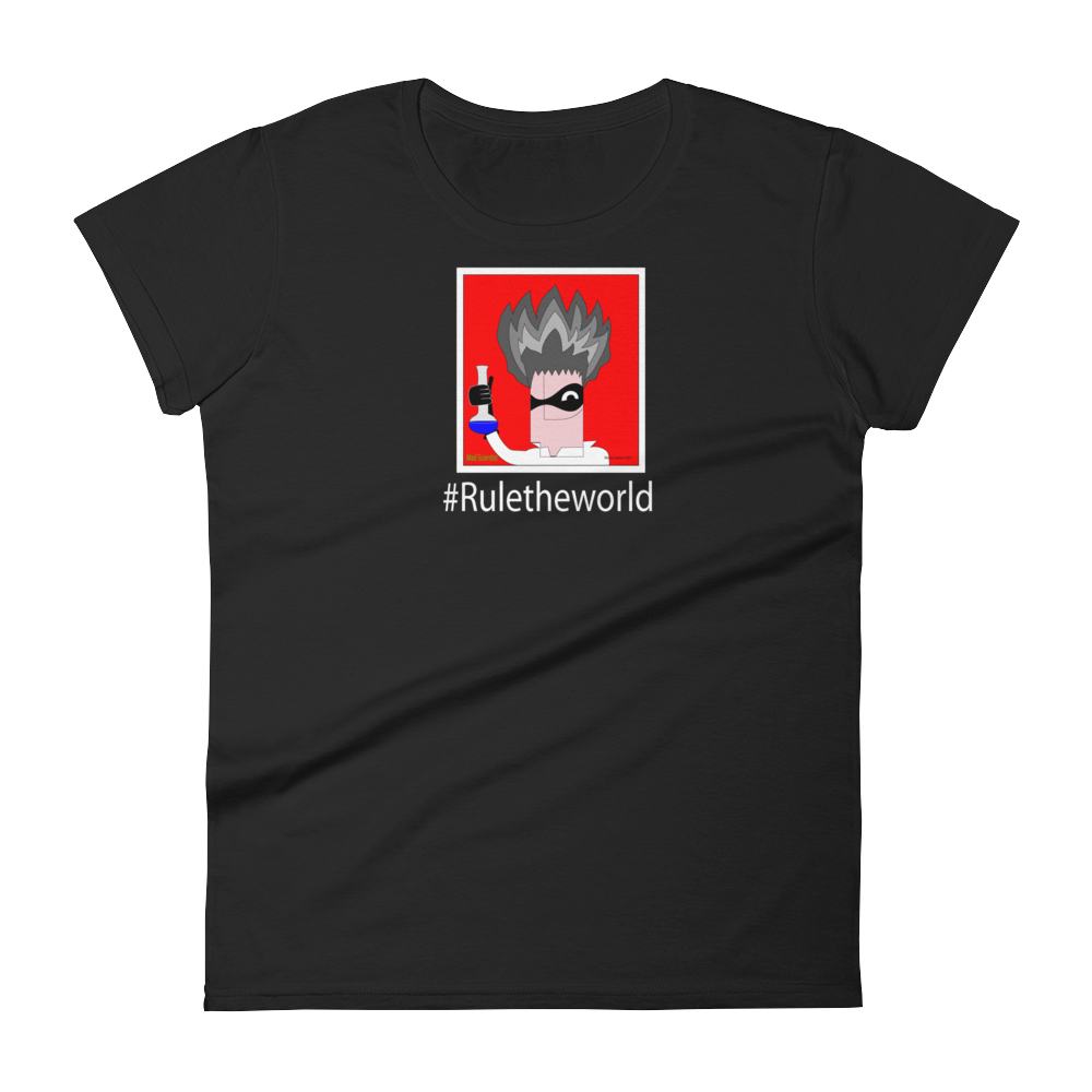 T-Shirt-Mad Scientist Red