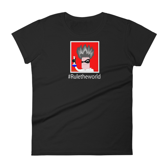 T-Shirt-Mad Scientist Red
