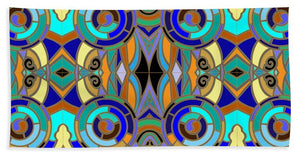 Bath Towel - Stained Glass