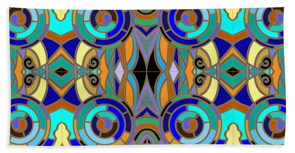Bath Towel - Stained Glass